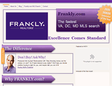 Tablet Screenshot of franklyrealty.com